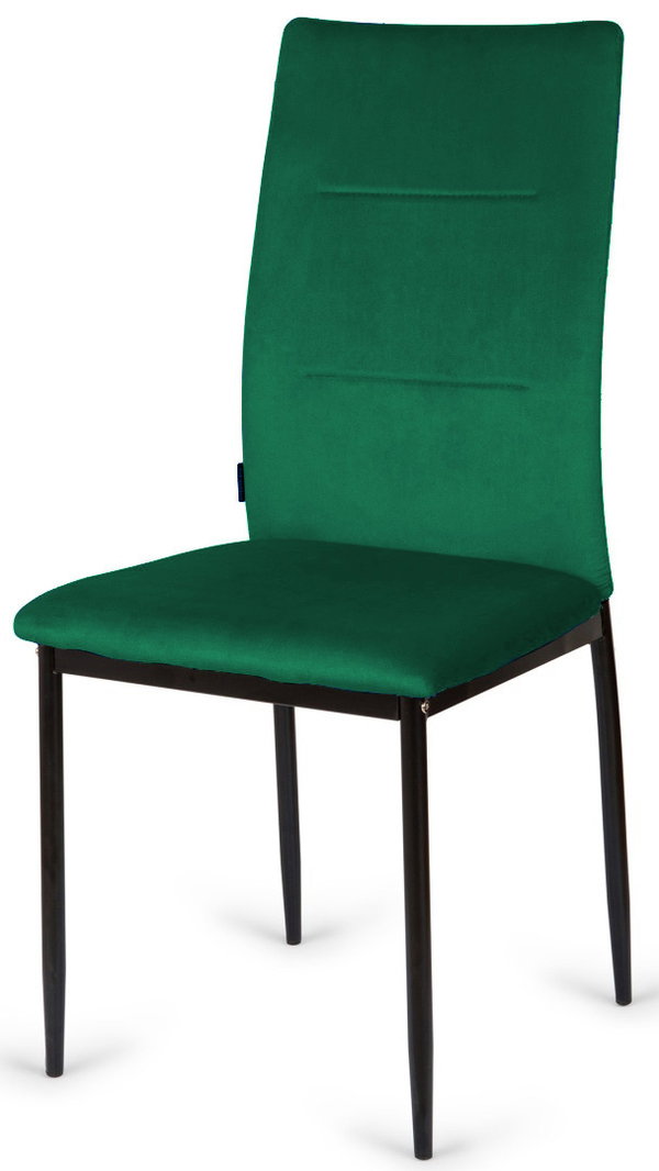 Krzeso tapicerowane VALVA DUO VELVET GREEN